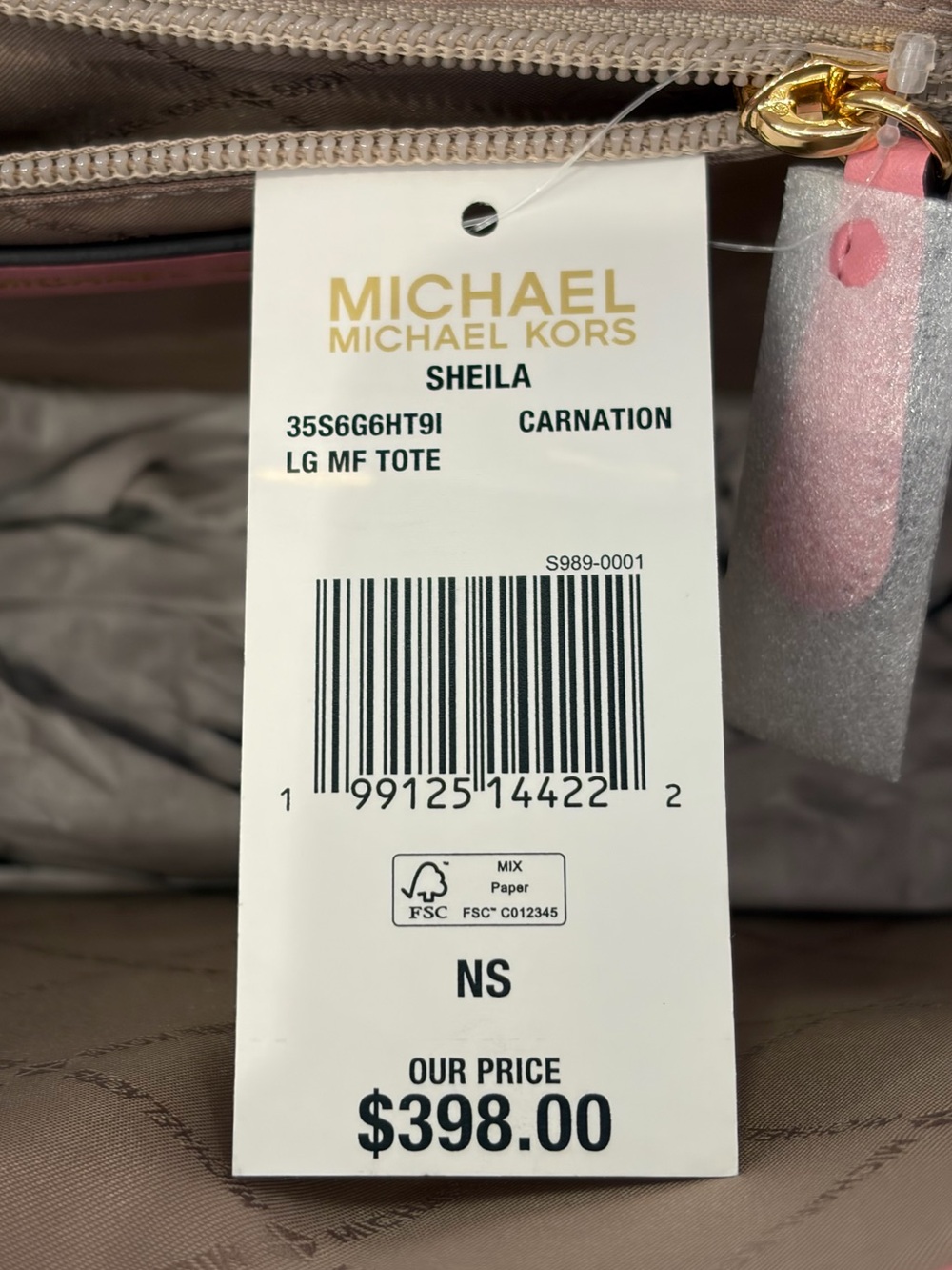MICHAEL KORS Sheila Large
Ombre Signature Logo Tote Bag - Picture 13 of 13